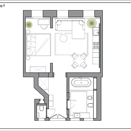Brand-new 2-room With A King Size Bed * Vienna