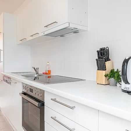 Airy Attic Apt.: Stylish At Penzing Area *