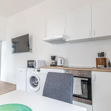 Apartamento Westbahnhof Kingbed 1br With Ensuite Washer