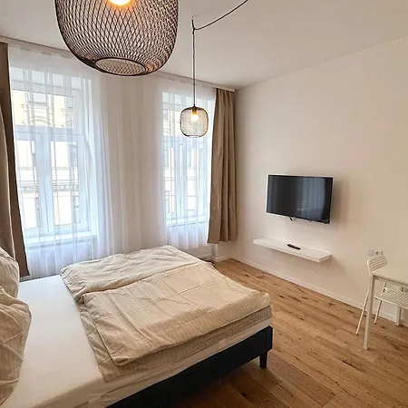 Apartment Smartes Apartment, Design, Queensize-bett