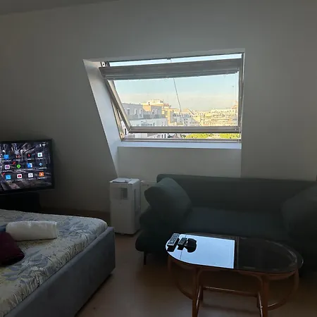 Apartment Cozy Bright Penthouse Close To U1 And U6 Metros