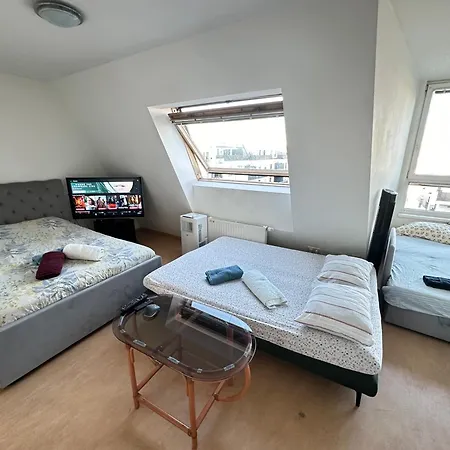 Apartment Cozy Bright Penthouse Close To U1 And U6 Metros Vienna