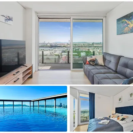Apartment Luxury Penthouse I Rooftop Pool I Self Check-in *