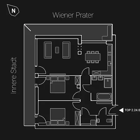 Apartment Diamondview Luxury Wien