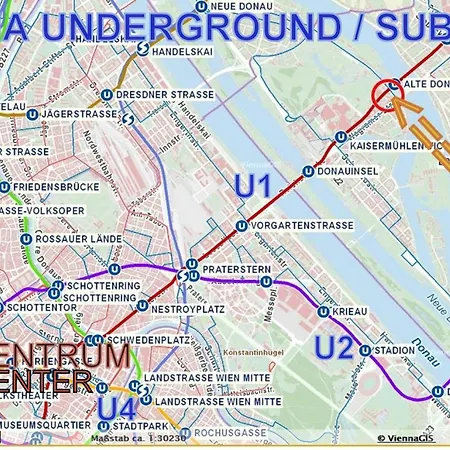 Yuki's Place - Un-vic, Danube And Subway Near To Downtown * Vienna
