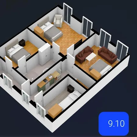Four-bedroom, Four King-size Comfort * Vienna