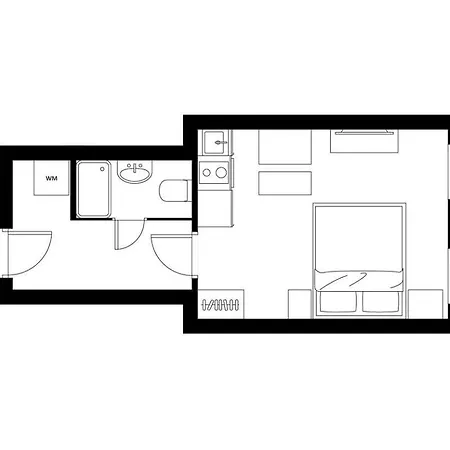 Perfect Location, 2 Min To Main Station, Long Term Apartment Vienna