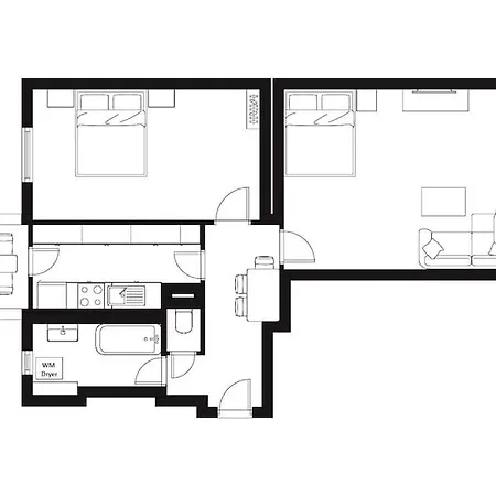 Private Balcony At Top Location Next To Subway *