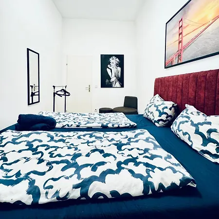 Apartmán Lovely 4br For 8p, 1 0min To Fac Platz *