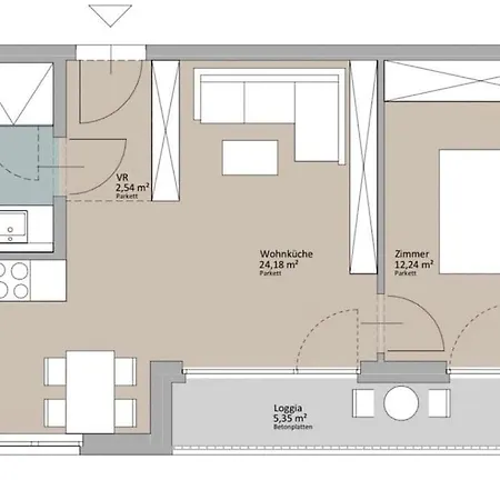 Apartment Free Parking I Balcony I 5 Min To Train Station