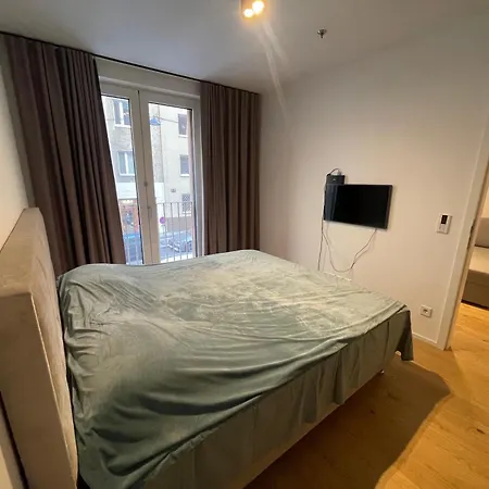 Apartment 1-bedroom Luxury In The Heart Of With Kitchen And Parking
