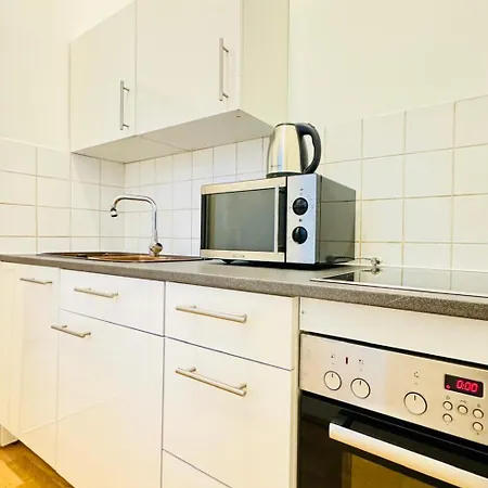 Apartment Comfy 1br For 4, 10min Transport To Stadthalle *
