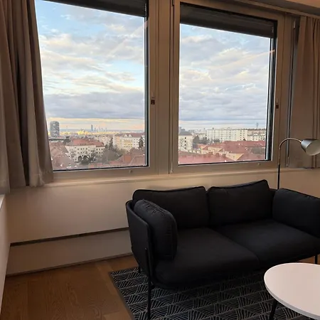 Exklusives Skyline-view Loft - Naehe Zentrum Apartmán