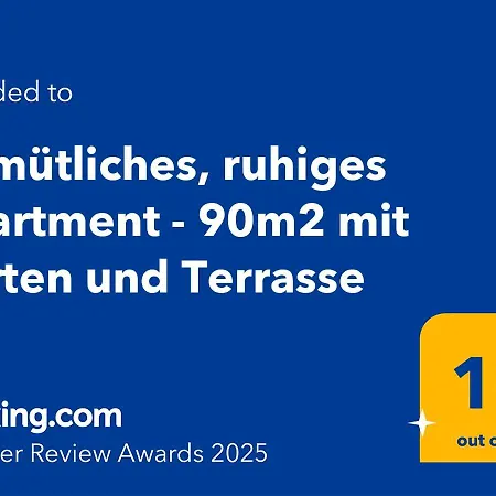 Gemuetliches, Ruhiges - 90m2 Mit Garten Und Terrasse Vienna