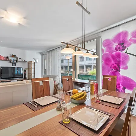2-zimmer Wohnung, Im Zentrum, Garage, Terrasse Apartment