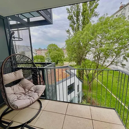 Modern Danube With Balcony & Free Parking * Vídeň
