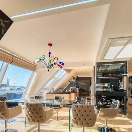 Luxury Penthouse Top In City Center Vídeň