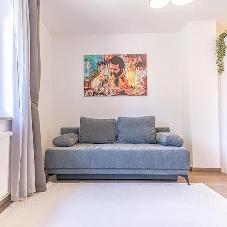 9 Min To Center, Modern 1br & 1lr With Balcony & Smart Tv Vídeň