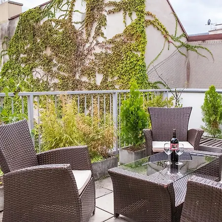 Roof-terrace Gustav Mahler Apartment