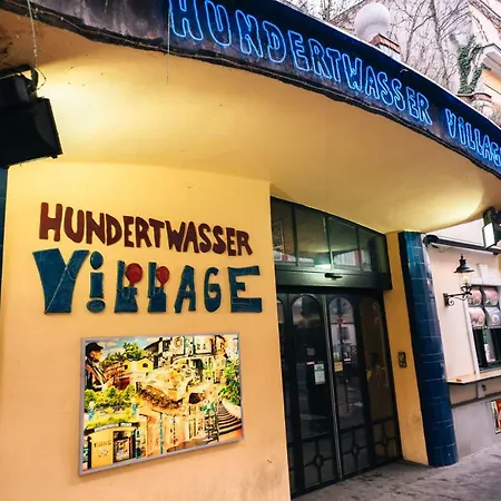 In Hundertwasser Village * Wien