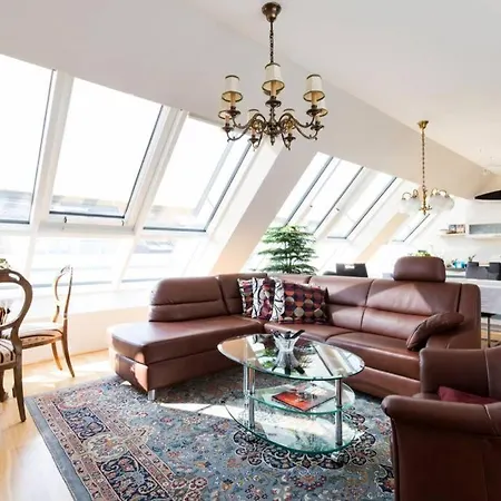 Grosses Penthouse #12 Mit Terrasse Und Aussicht Apartment Vienna