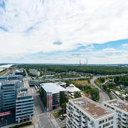 Residence, Marina Tower - Danube Hotel de apartamente Viena