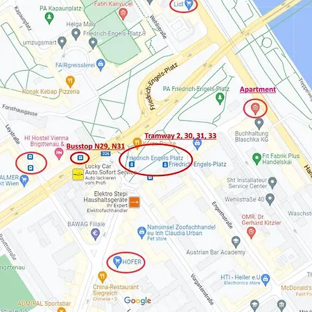 Lovely For 4 On The Danube River - Private Parking Apartment