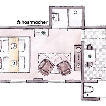 Appartamento Practical 1br Flat By Center By Hm *