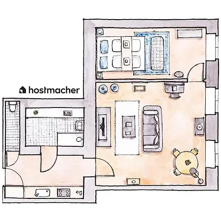Glam 1br Suite, Easy Path By Hm
