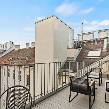 Terrace - 155 M² - 5 Min U6 Thaliastrasse *