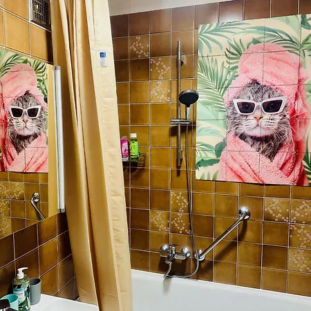 Apartmán Nahe Zentrum-2 Doppelbetten-tv, Netflix, Vídeň