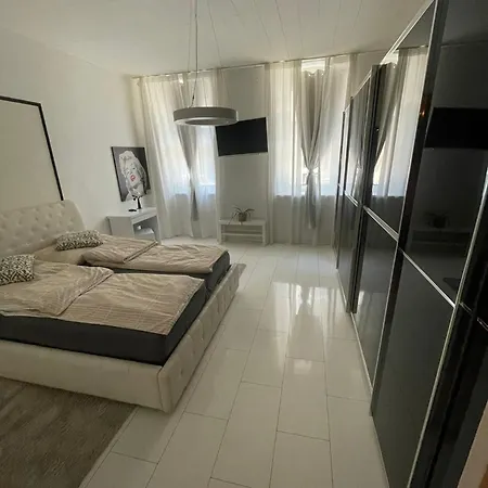 Grosszuegiges 85M2 City-Apartment - 2 Schlafraeume, Hundefreundlich, Westbahnhof Naehe T4