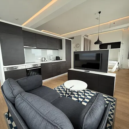 Penthouse Loft With Skyline-view Apartament *