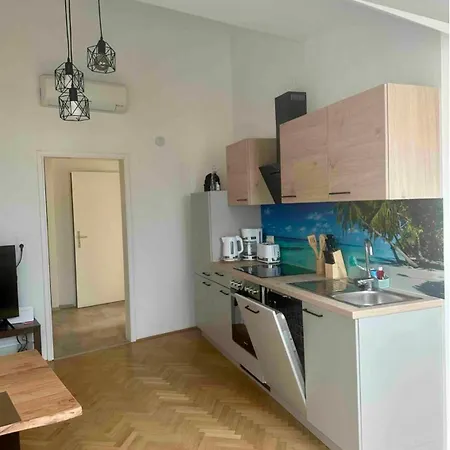 Klimatisiertes Dachgeschoss In Zentrum Wiens Apartment