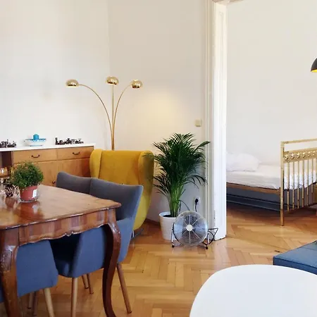 Apartment Big Vintage Style Flat Near Schonbrunn