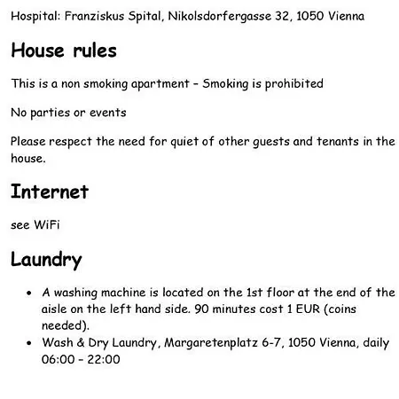 Apartment Nice Vienna