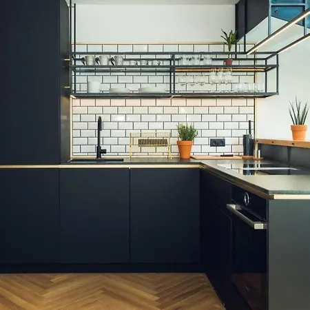 Apartment Blackriver Loft Mit Gratis Parkplatz Nahe Schoenbrunn Und U6 *