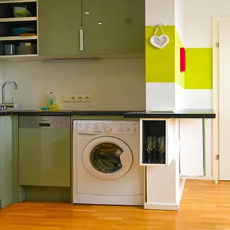 Bright Duplex Danube Canal Apartment