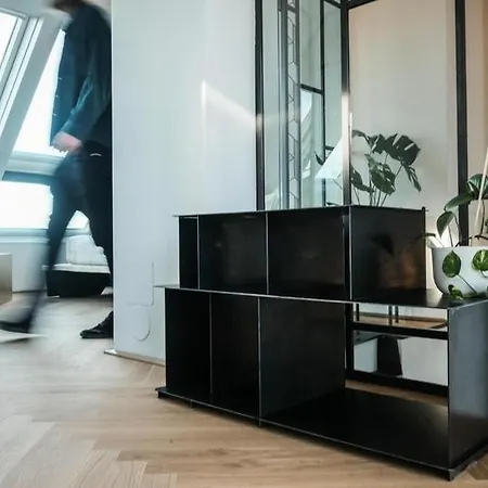 Apartment Blackriver Loft Mit Gratis Parkplatz Nahe Schoenbrunn Und U6