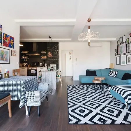 Apartment Stylish Rooms, Sunny Terrace In Center *