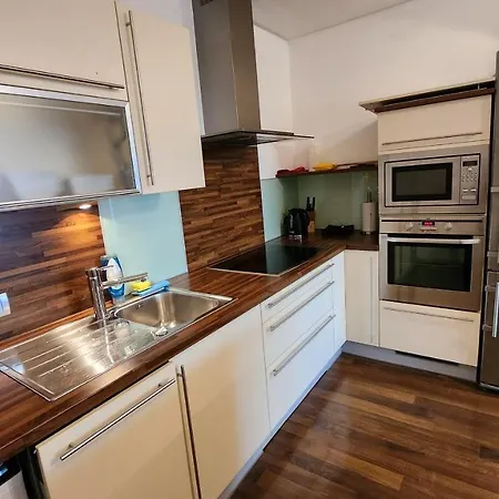 Wonderful For 4 On The Danube River, Next To Vic & Austria Center Apartment