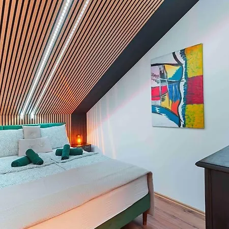 Apartment „royal Loft View“ Rooftop Naehe Stadtzentrum Vienna