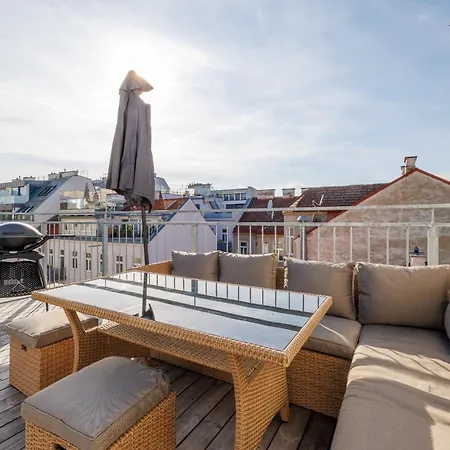 Apartmán Symphony 38 - Modern Loft With Terrace And Grill In Location Vídeň