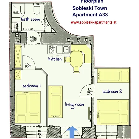 Sobieski Town Apartment Vienna