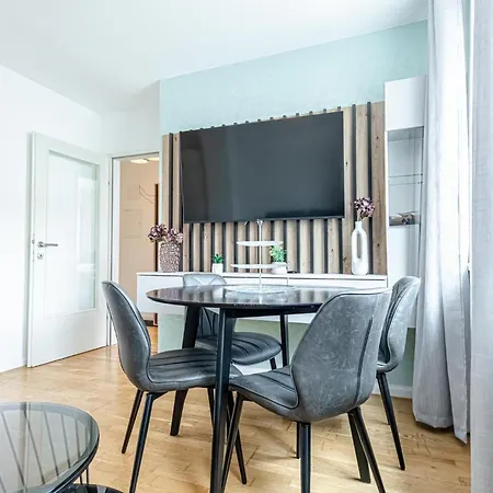 Trendy - Modern 1br & 1lr In Center Apartamento Viena