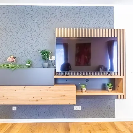 Charming 1br And 1lr Modern Design Donaustadt *
