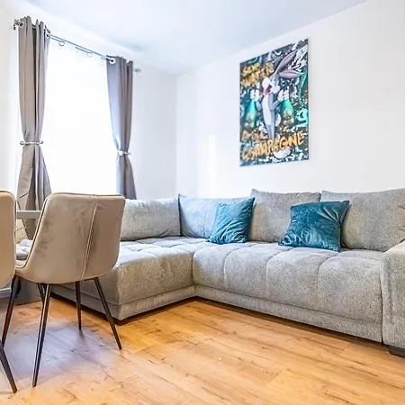 Charming 1br And 1lr Modern Design Donaustadt Apartament