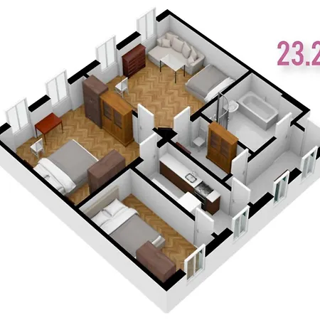Davidov Danube Apartmán Vídeň