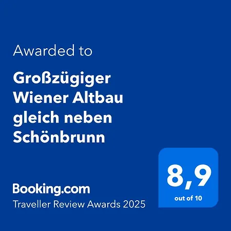 Grosszuegiger Wiener Altbau Gleich Neben Schoenbrunn Apartment Vienna