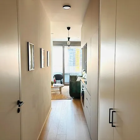 Modern Overlooking The Skyline & Danube Apartmán